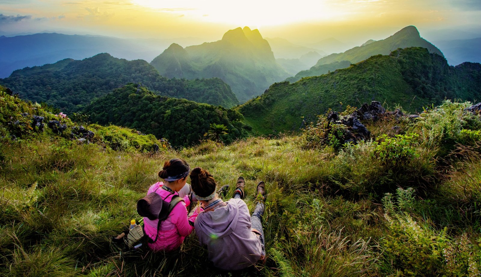 Thailand Mountain Trail Hikking Trails, Trekking Trips, & Running Tours Thailand View,of,doi,luang,chiang,dao,viewpoint,and,tourists,,chiang